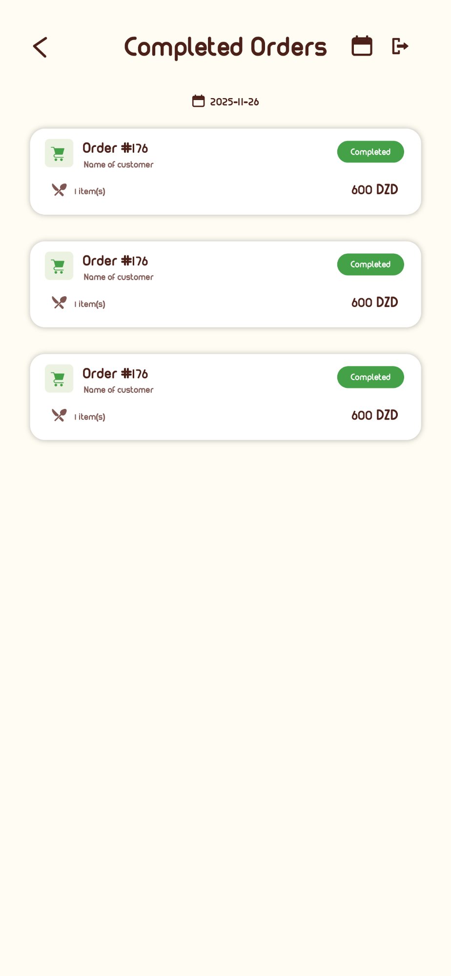 Moody Business settings